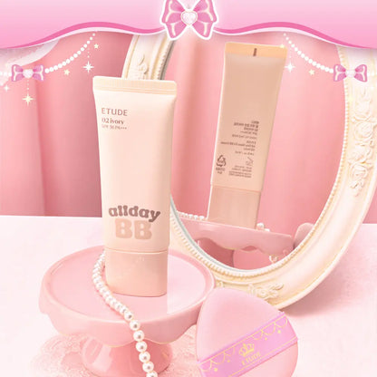 [Princess House Edition] Etude All Day Clear BB Cream 35ml with Gift (Puff + Spatula)