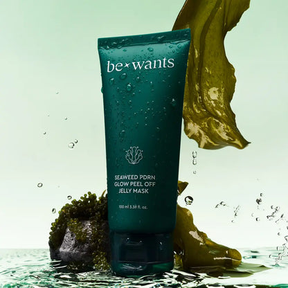 [NCT Taeyong's Pick/PDRN Peel-Off Pack] Be.Wants Seaweed PDRN Glow Peel-Off Jelly Mask 100ml