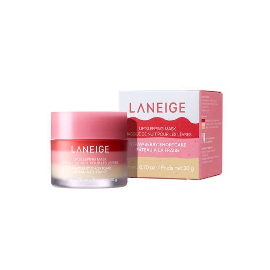 Laneige Lip Sleeping Mask Strawberry Shortcake (+ Spatula Holder)