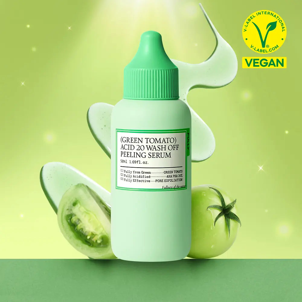 [Pore/Mild Peeling] Fully Green Tomato Acid 20 Wash-Off Peeling Serum 50ml