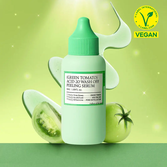 [Pore/Mild Peeling] Fully Green Tomato Acid 20 Wash-Off Peeling Serum 50ml