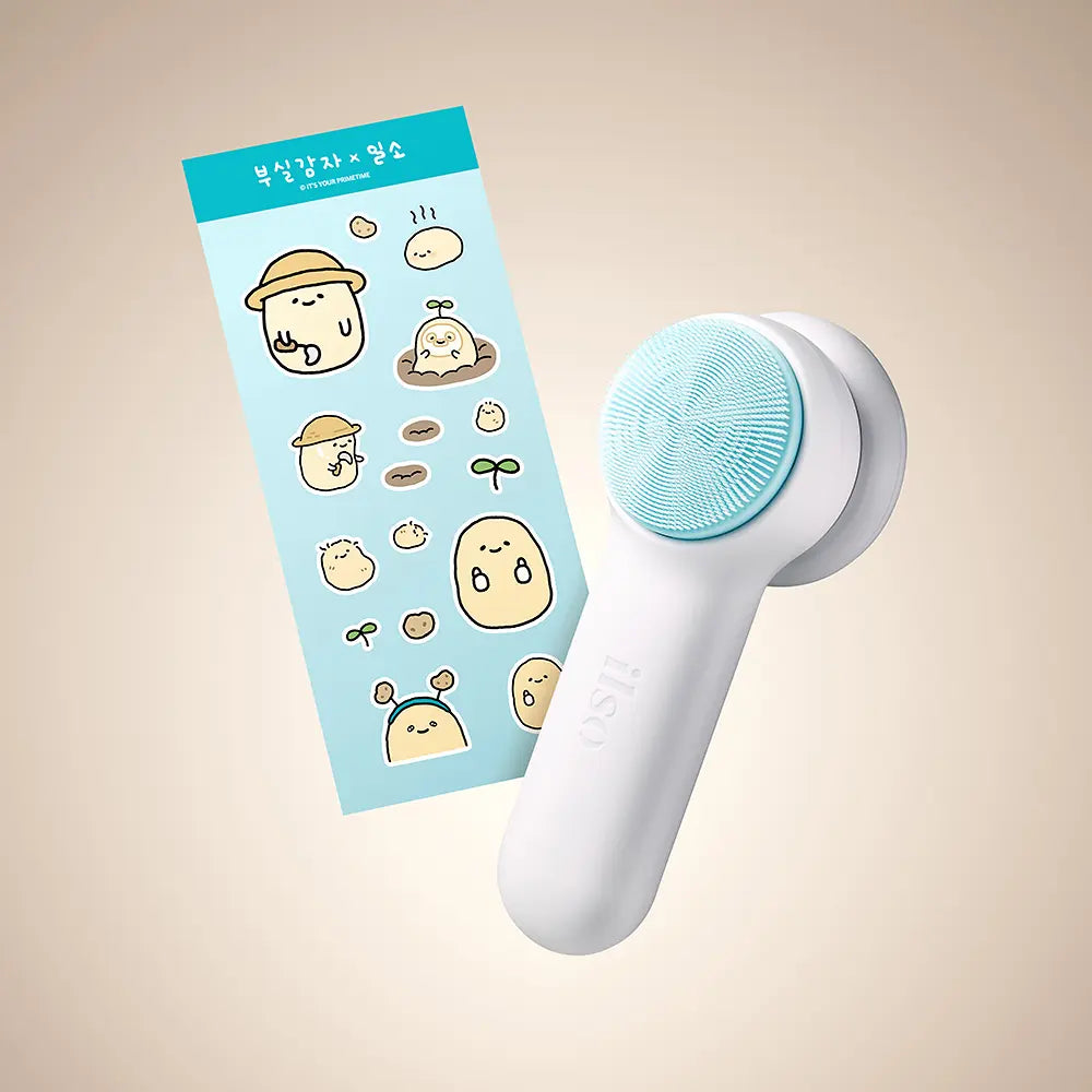 Boosil Potato x Ilso Grain Potato Cleansing Pack Foam 150ml with Gift (+Facial Cleansing Brush + Sticker)