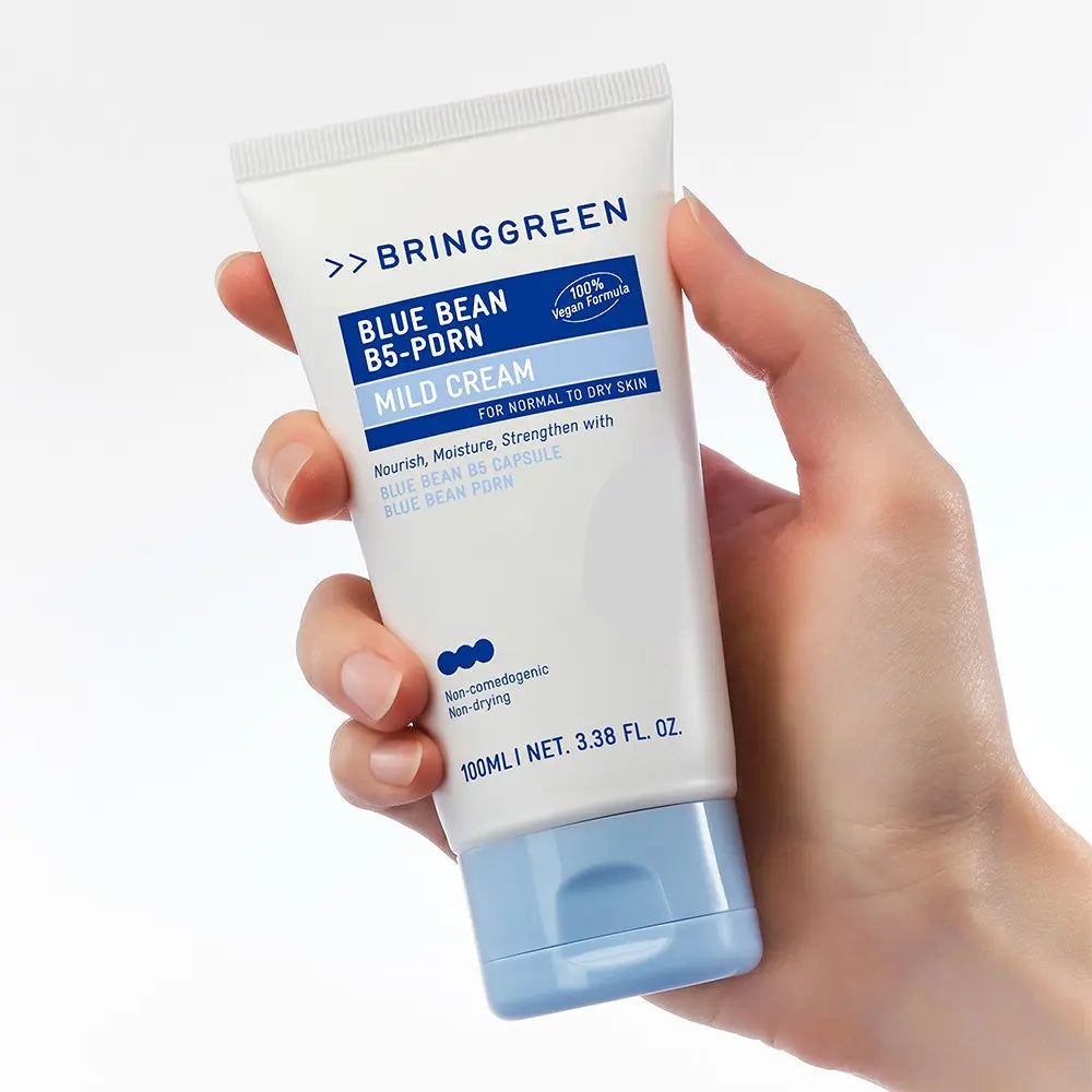 [Alpha Drive One Pick] Bring Green Blue Bean B5-PDRN Mild Cream 100ml (+Blue Bean Lotion 10ml)