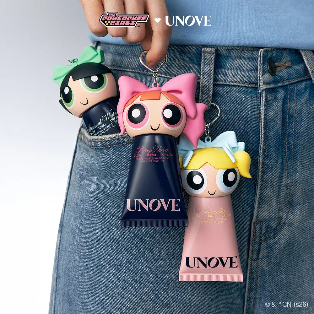 [Powerpuff Girls X UNOVE]Perfume Glow Hand Cream with Gift