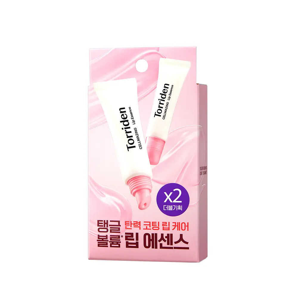 [Cortis Pick] Torriden Cellmazing Low Molecular Collagen Volume Lip Essence 11ml with Gift (1+1)