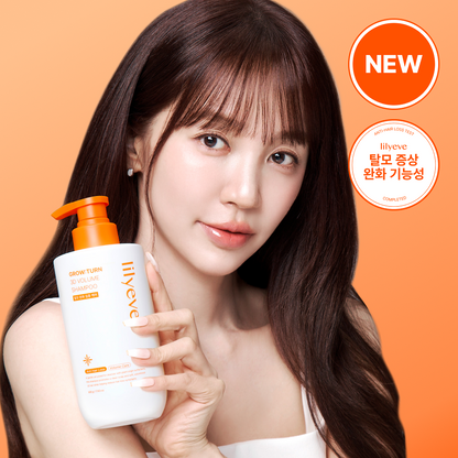 [Yoon Eun-hye Pick Hair Loss Relief/Exosomes] Lilyeve - Grow Turn 3D Volume Shampoo 500g