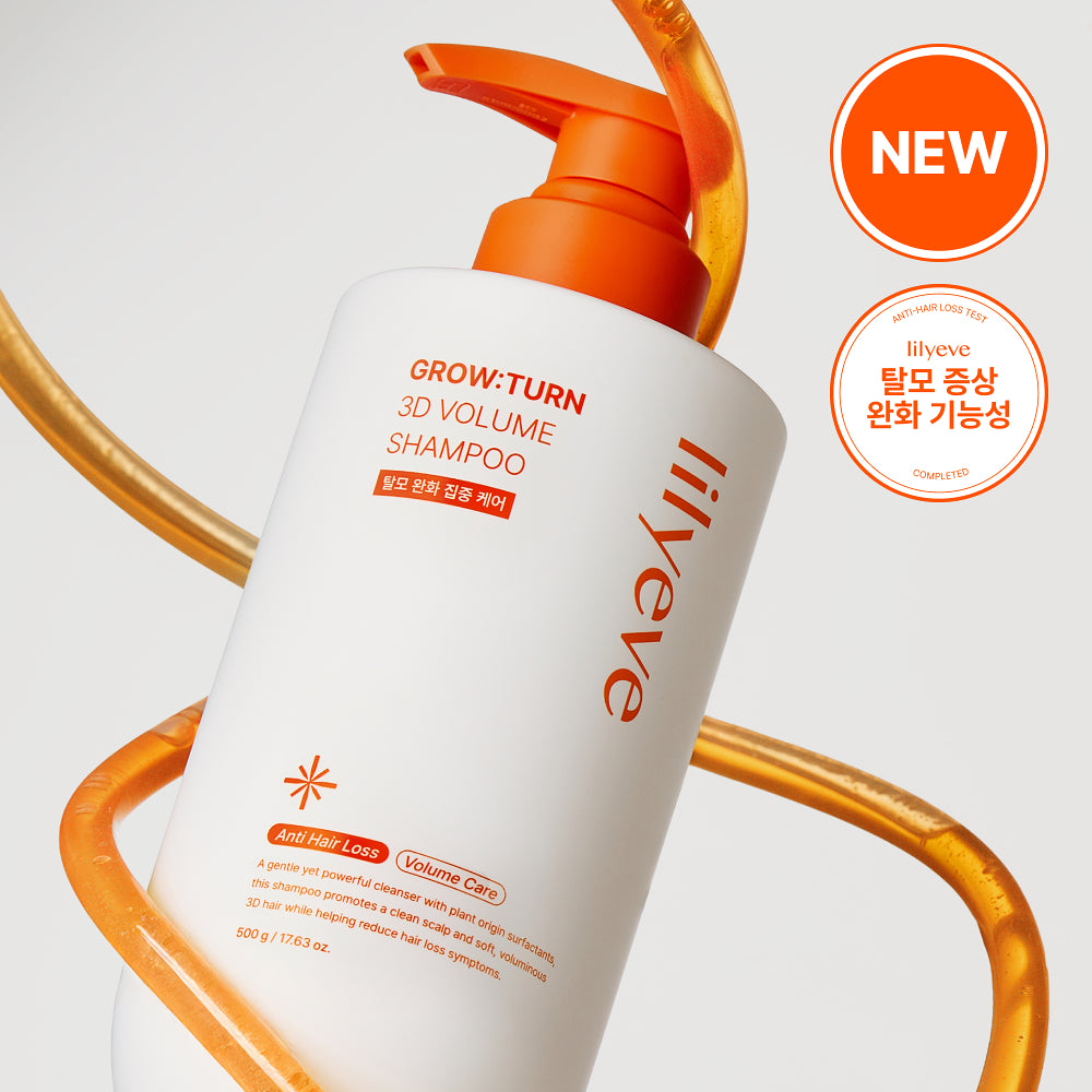 [Yoon Eun-hye Pick Hair Loss Relief/Exosomes] Lilyeve - Grow Turn 3D Volume Shampoo 500g