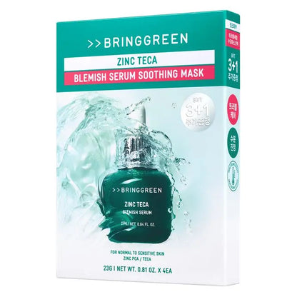 [Alpha Drive One Pick] Bring Green Zinc Teca Trouble Serum Soothing Mask Plan