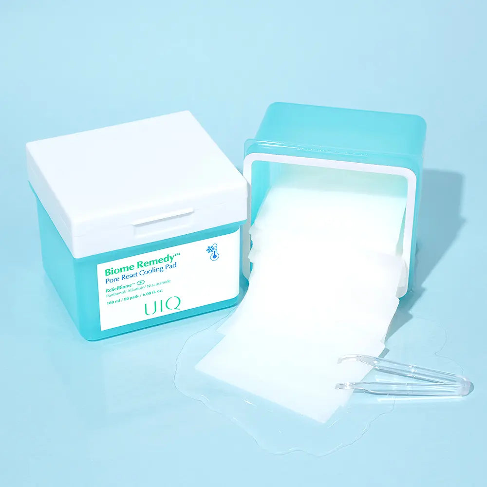 [Riize X UIQ] Biome Remedy Pore Reset Cooling Pads 80 Sheets