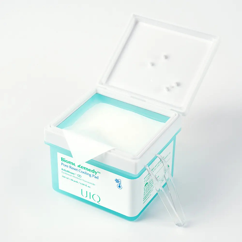 [Riize X UIQ] Biome Remedy Pore Reset Cooling Pads 80 Sheets