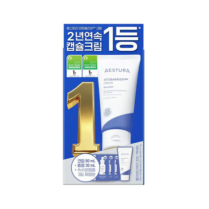 [BTS Jimin Pick] Aestura Atobarrier 365 Cream 80ml (+30ml + Cera-Hyal Ampoule 3ml)