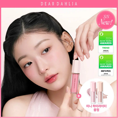 Dear Dahlia Petal Drop Liquid Blush with Gift  (Free Unreleased Highlighter)
