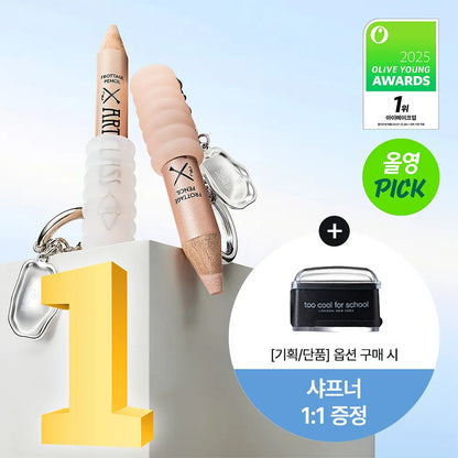 Too Cool for School Frottage Pencil