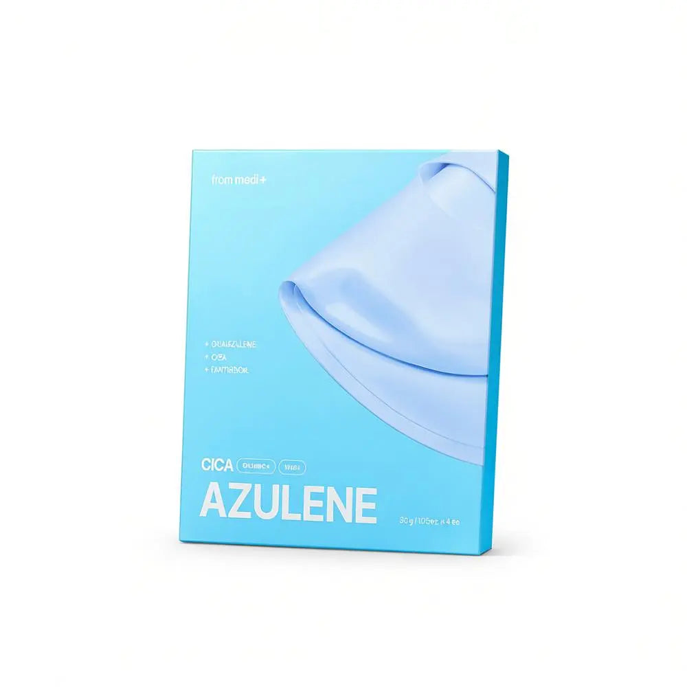 [Jo kwon Pick] From Medi+ Azulene Cica Calming Mask 4 Sheets