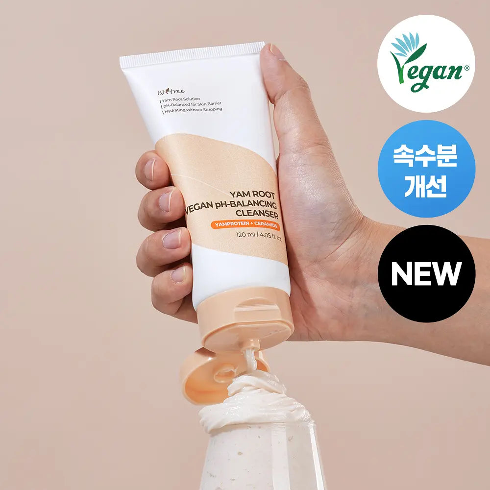 [NCT Jaemin Pick] Isntree Yam Root Vegan Ph-Blancing Cleanser 120ml