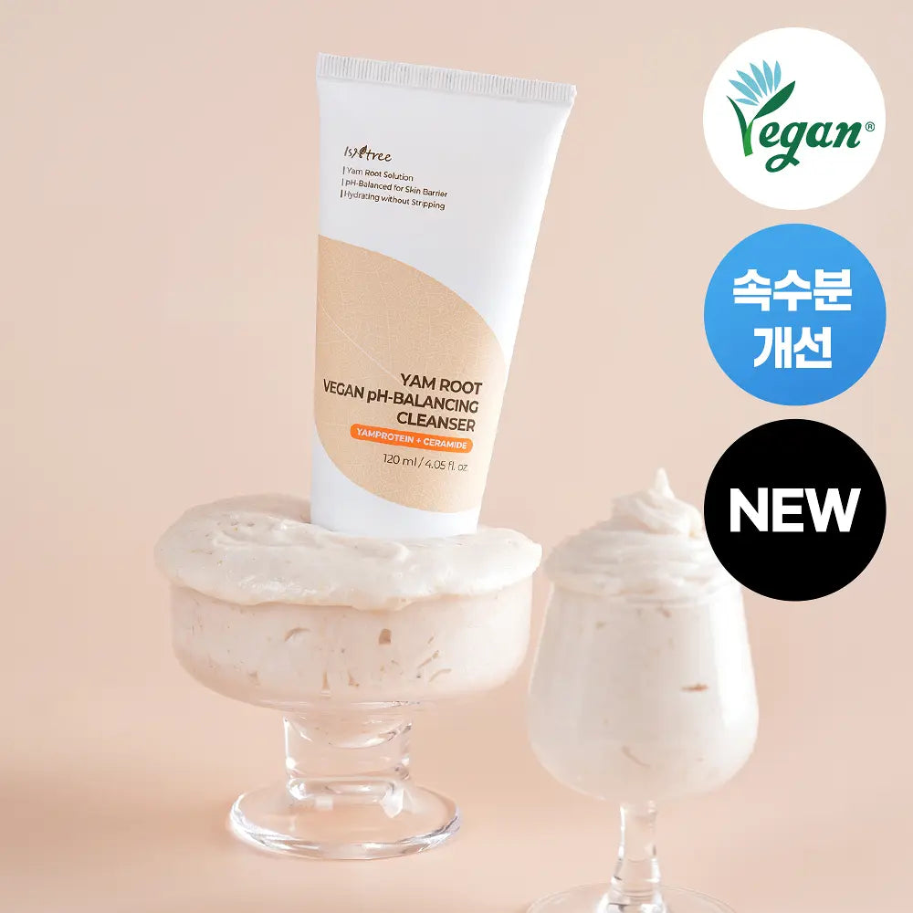 [NCT Jaemin Pick] Isntree Yam Root Vegan Ph-Blancing Cleanser 120ml