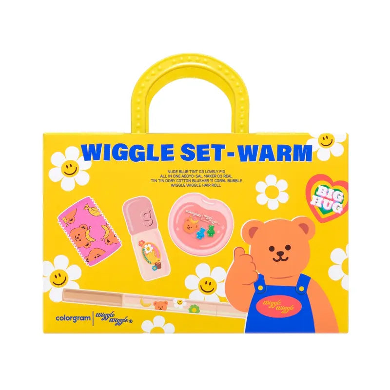 [Wiggle Wiggle Collaboration] Colorgram Nude Blur Tint Wiggle Wiggle Set