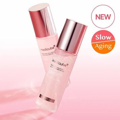 [Kiss of Life Haneul Pick] Medicube PDRN Pink Collagen Glow Jelly Mist 100ml with Gift (1+1)