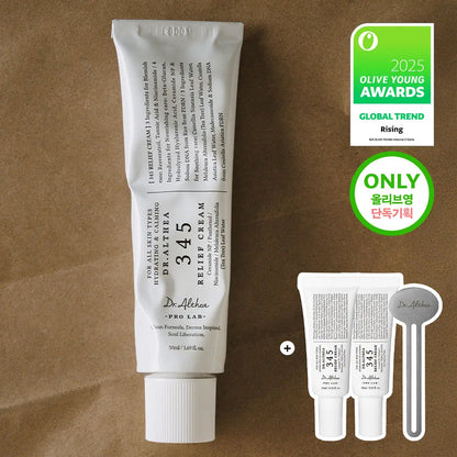 [Ive Won-young Pick] Dr. Althea 345 Relief Cream 50ml with Gift (+10ml*2ea+Tube Ringer)