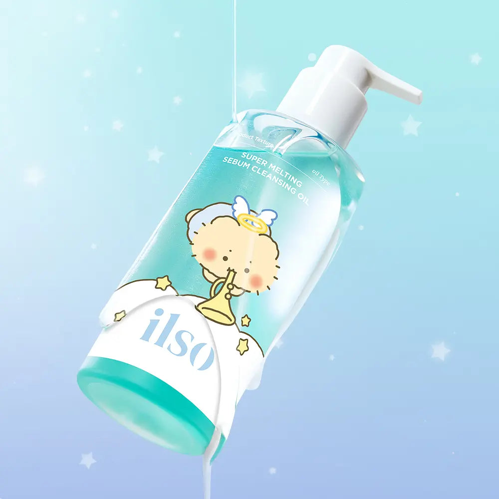 Manggomi X Ilso Super Melting Sebum Cleansing Oil 200ml with Gift (+ Scrunchie)