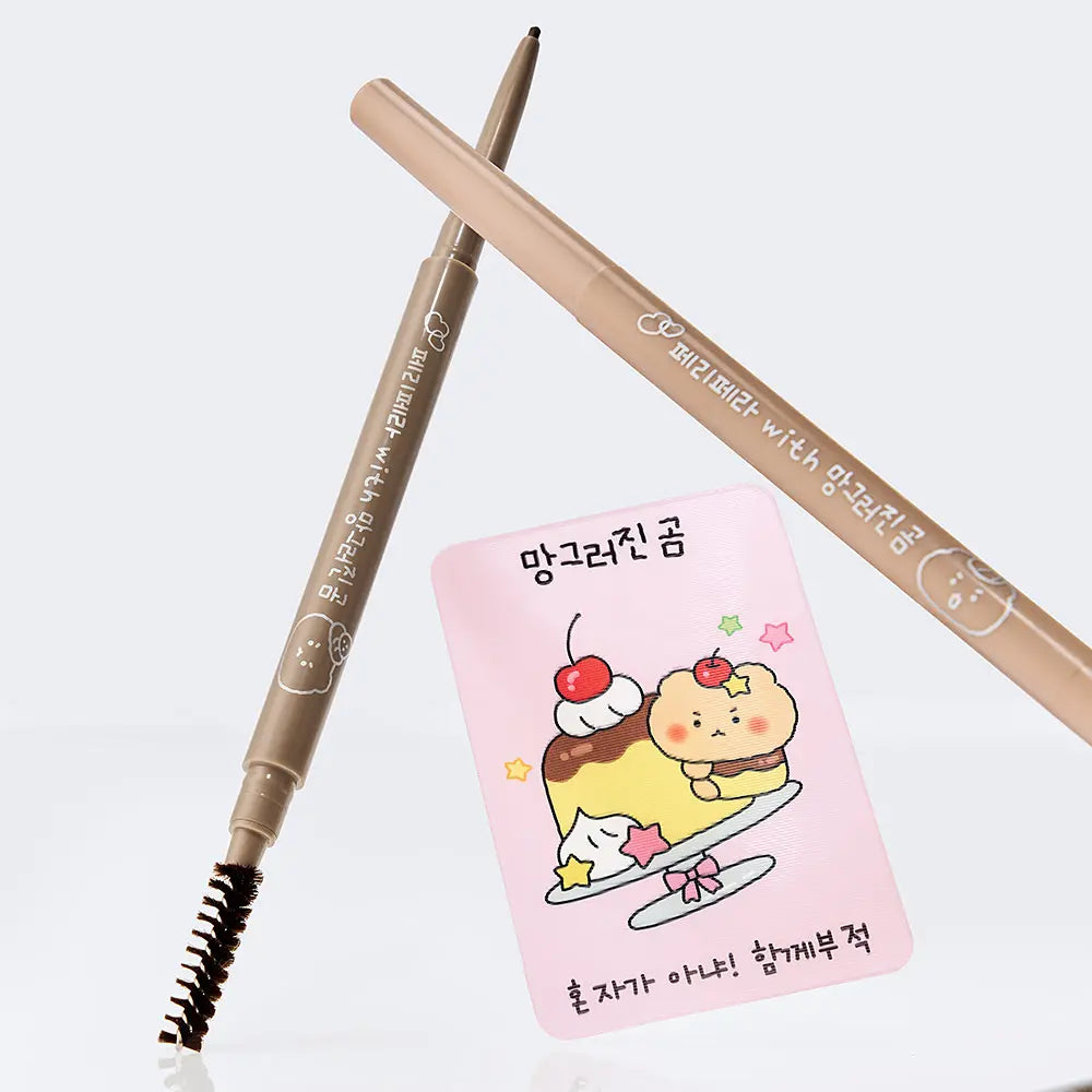 [Manggomi Collaboration] Peripera Speedy Skinny Brow ( + Manggomi Lucky Charm)