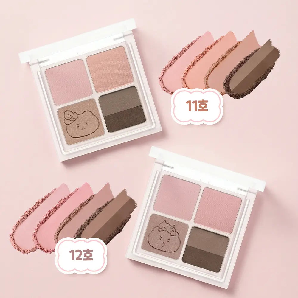 [Manggomi Collaboration] Peripera Ink Pocket Shadow Palette (+Manggomi Magnetic Phone Grip)