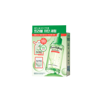 [Cortis Pick] Torriden Balanceful Cica Control Serum 50ml with Gift (+50ml Refill+10 Pads)