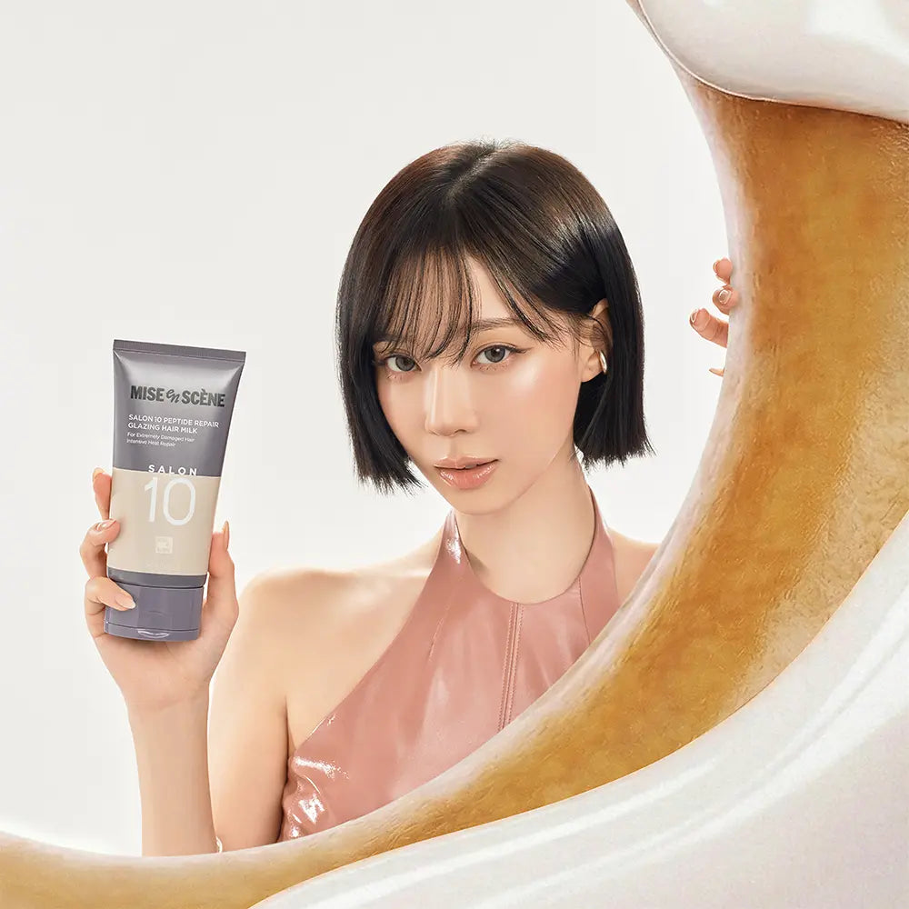 [Aespa Pick] Mise en Scène Salon 10 Peptide Repair Hair Milk 150ml with Gift (+50ml)