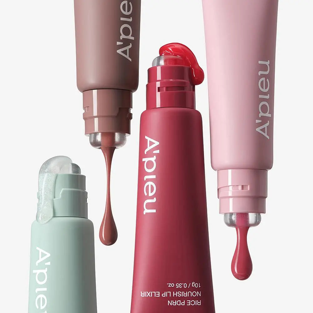 [High-Pigment Lip Serum] A'pieu Rice PDRN Nourish Lip Elixir 10g (6 Types)