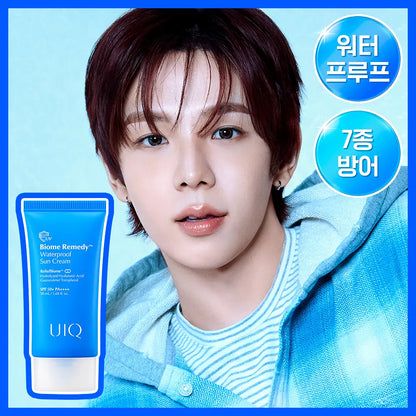 [Riize X UIQ] Biome Remedy Waterproof Sun Cream 50ml