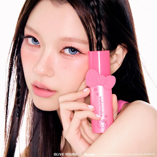 [Leopard Hello Kitty] WAKE MAKE Stay Lock Makeup Fixer 50ml