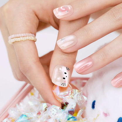Ive Wonyoung X Dashing Diva Magic Press Design Nails/Pedis