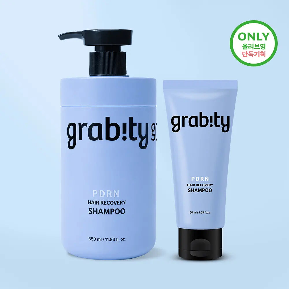 [PDRN Shampoo] Grabity Hair Recovery Shampoo 350ml with Gift (+50ml)