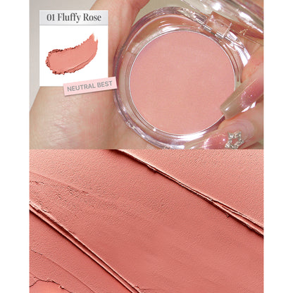 [Illit Minju's Pick] Glint Soft Fit Cheek with Gift (+Free Puff Stick Brush Gift Set)