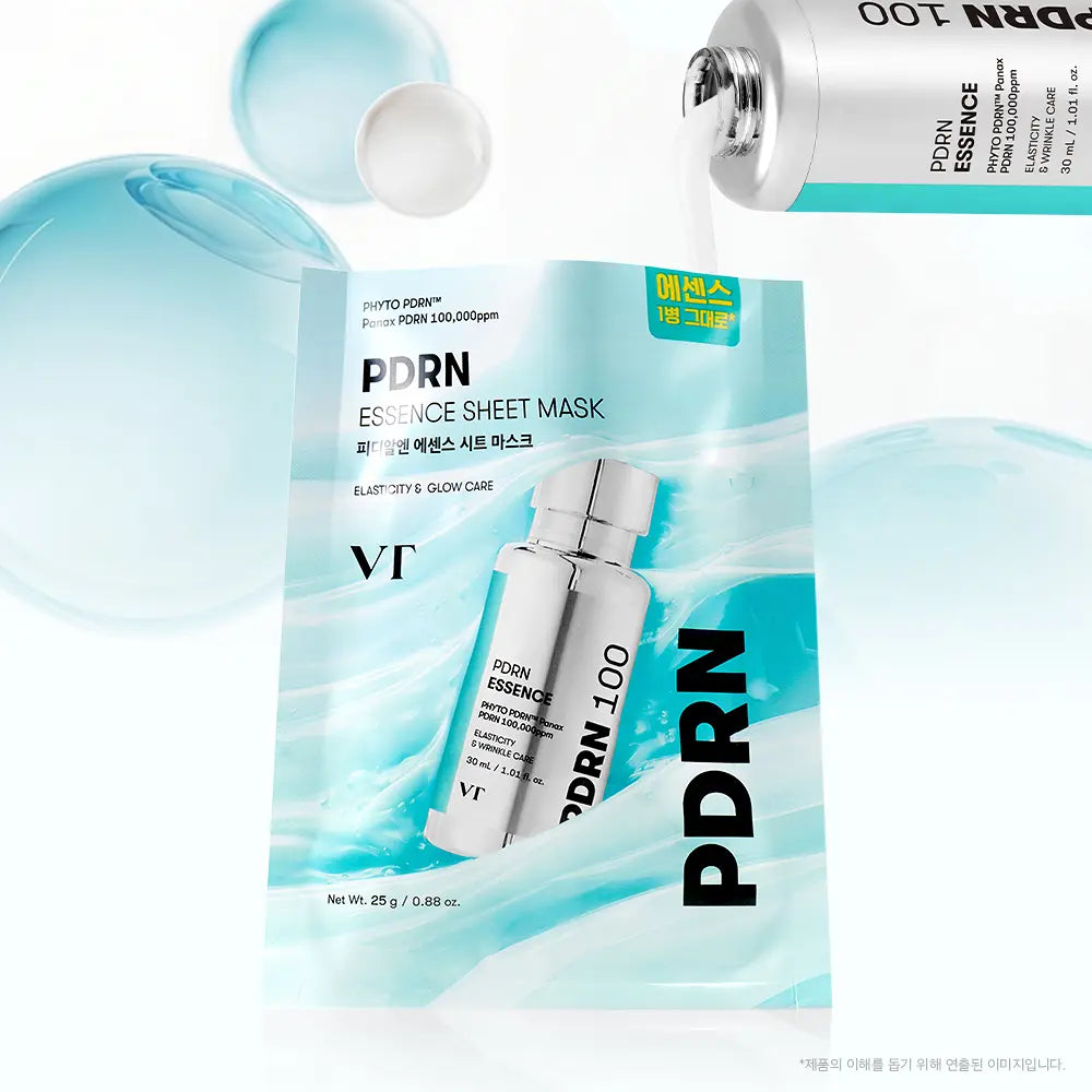 [10-Day Complete / Makeup Enhancer Pack] VT PDRN Essence Sheet Mask 10 Sheets
