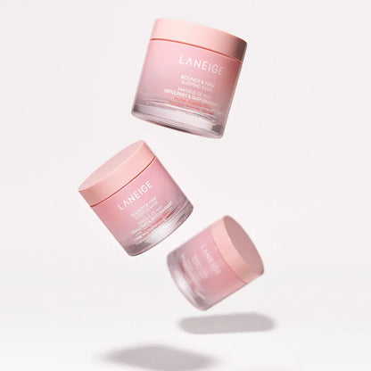 BTS Jin X Laneige Bouncy & Firm Sleeping Mask 60ml Special Set (+3 Mini Sleeping Masks)