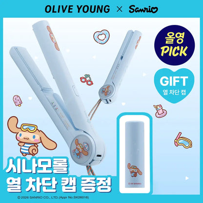 [Sanrio] Unix Takeout Cordless Hair Flat Iron