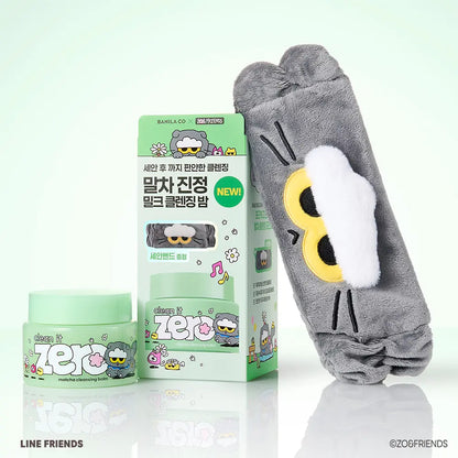 [Zo&Friends X Banila Co] Clean It Zero Matcha Cleansing Balm 100ml with Gift (+Face Wash Headband)