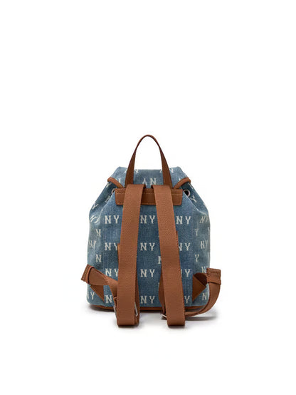 MLB Classic Monogram Vintage Denim Backpack