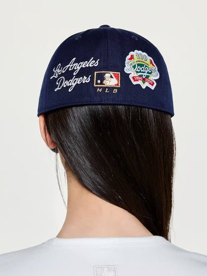 [Karina Pick] 25FW MLB Signature Patch Structure Ball Cap