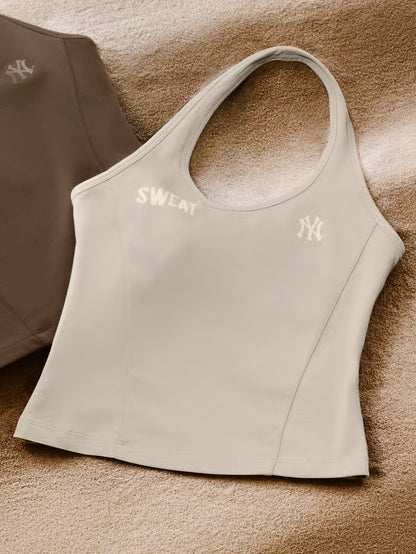 [MLB X KISS OF LIFE] SWEAT Women's Halterneck Sleeveless T-shirt