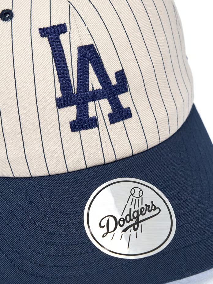 [Karina Pick] 25FW MLB Signature Stripe Unstructured Ball Cap