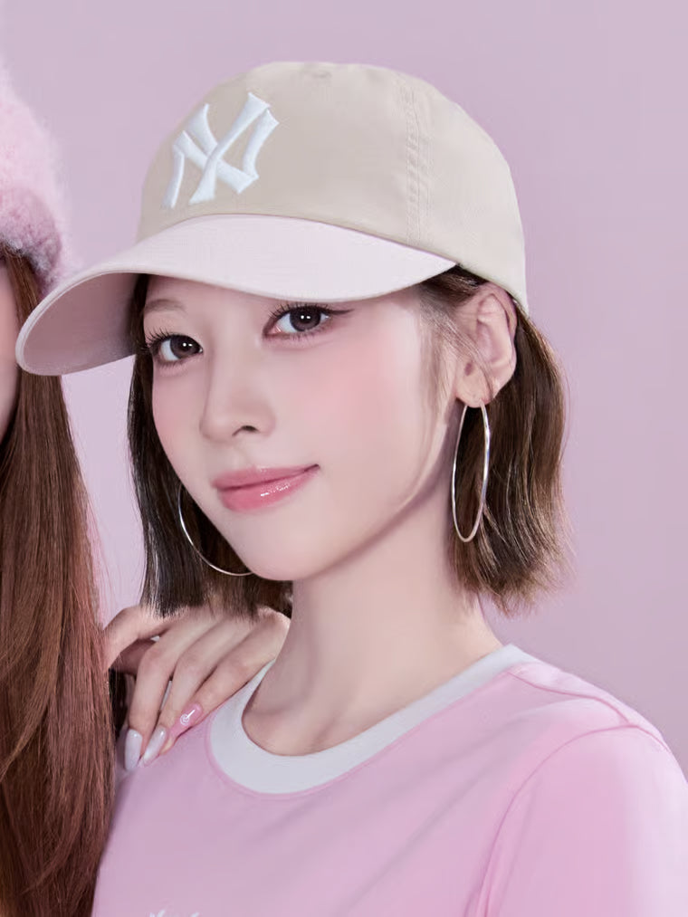 [Aespa Karina Pick] 26FW MLB Q-Fit Color Block Unstructured Ball Cap