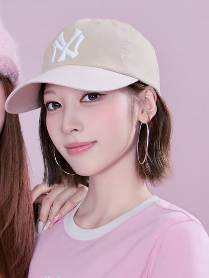 [Aespa Karina Pick] 26FW MLB Q-Fit Color Block Unstructured Ball Cap