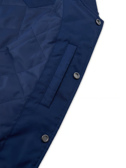 [Aespa Karina, TWS & Ive Gaeul Pick] 26SS MLB Signature Nylon Varsity Jacket New York Yankees