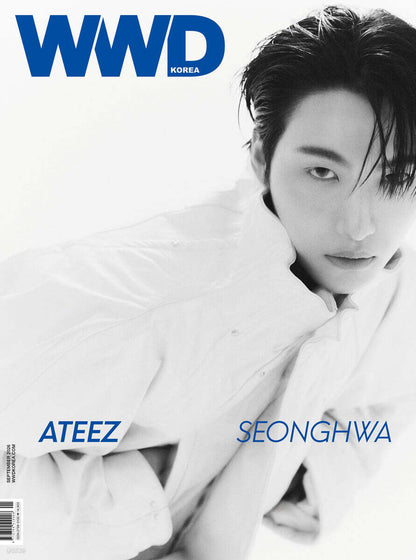 ATEEZ SEONGHWA - WWD KOREA MAGAZINE SEPTEMBER 2026