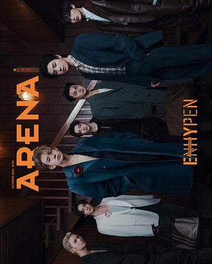 Arena Homme+ Magazine October 2025 Cover: ENHYPEN