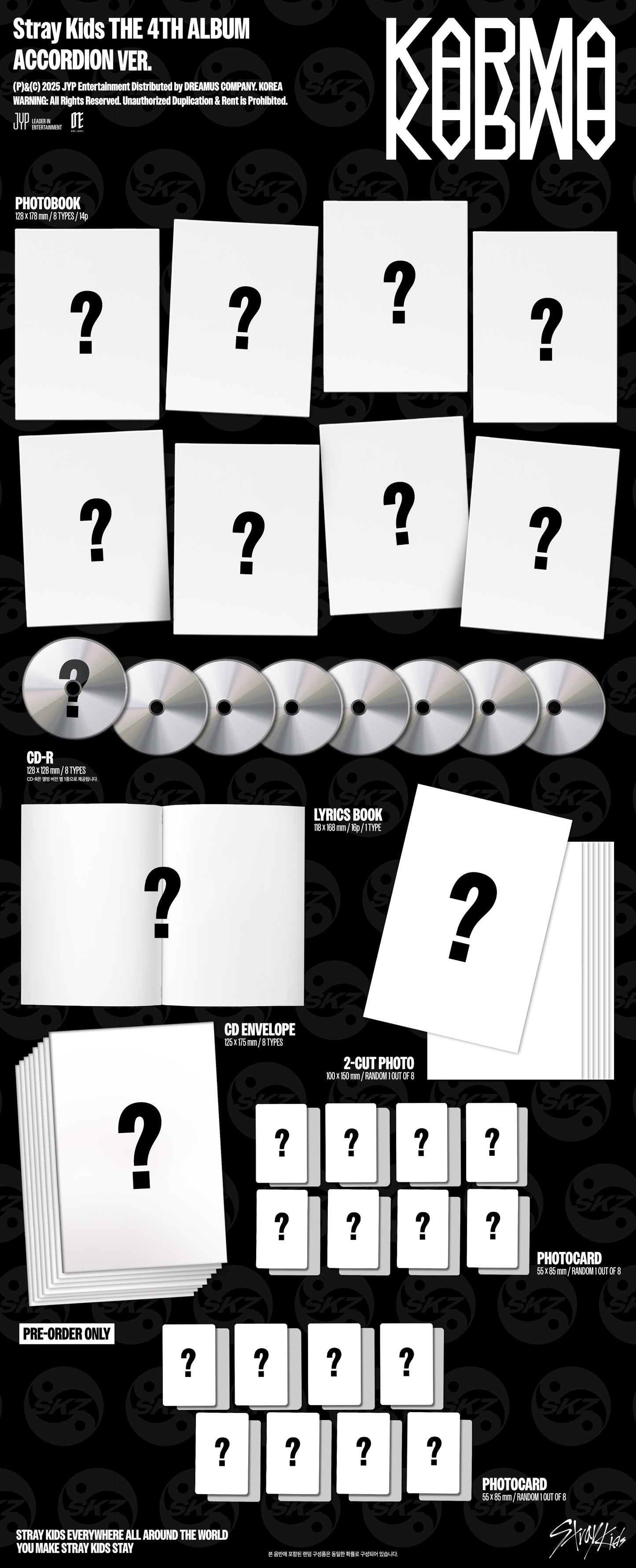 Stray Kids - Full 4th Album 'KARMA'