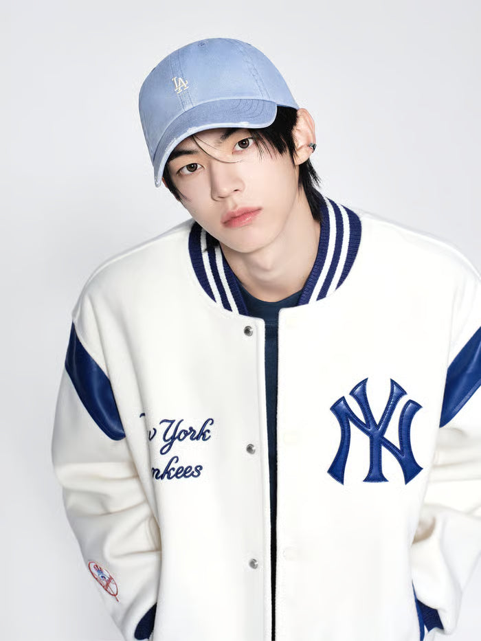 [Aespa Karina, Ive Gaeul & TWS Pick] 26SS MLB Vintage Nano Unstructured Ball Cap LA Dodgers