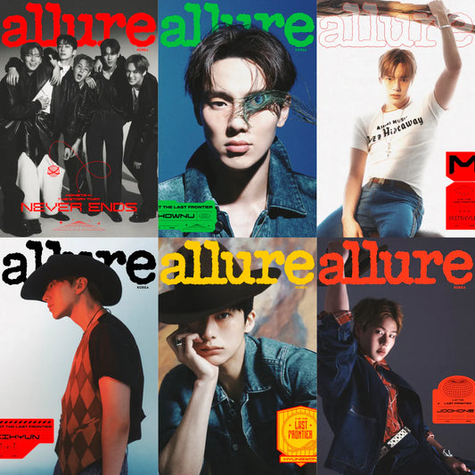ALLURE KOREA MAGAZINE JULY 2025 COVER : MONSTA X + (Seventeen Jeonghan Pictorial)